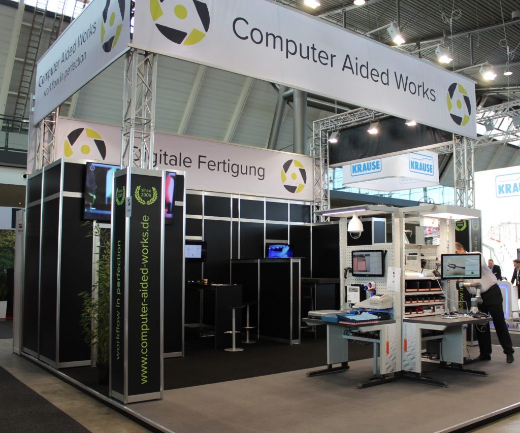 Vielen Dank für Ihren Besuch auf der Motek 2 Motek Messestand Computer Aided Works