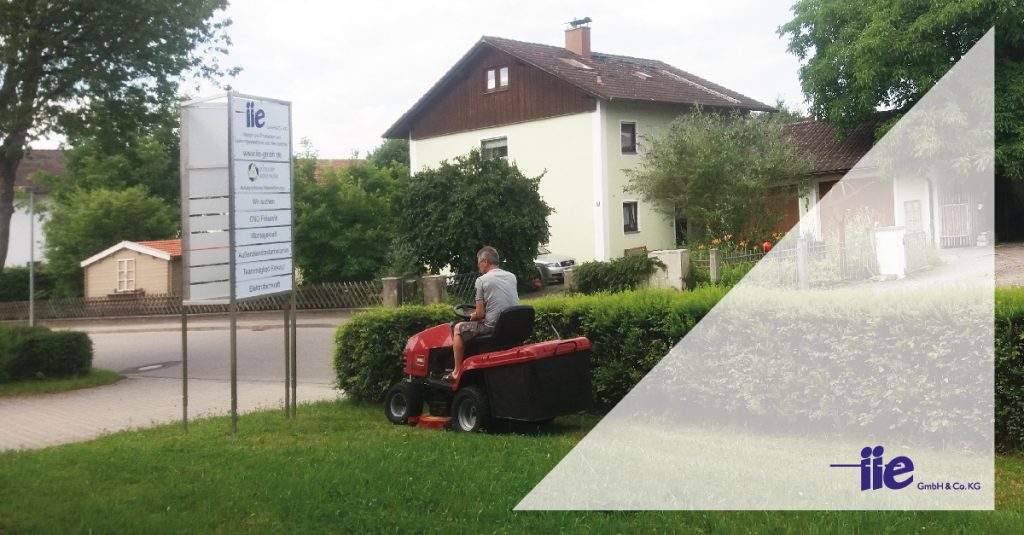 Wir stellen vor - der gute Geist unserer Firma für die Pflege der Außenanlagen 1 aussenanlage Zeichenflaeche 1