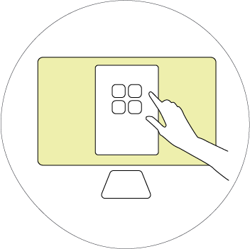 monitor icons