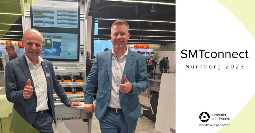 Haben Sie unser Werkerassistenzsystem auf der SMTconnect kennen gelernt? 1 smtconnect werkerführung