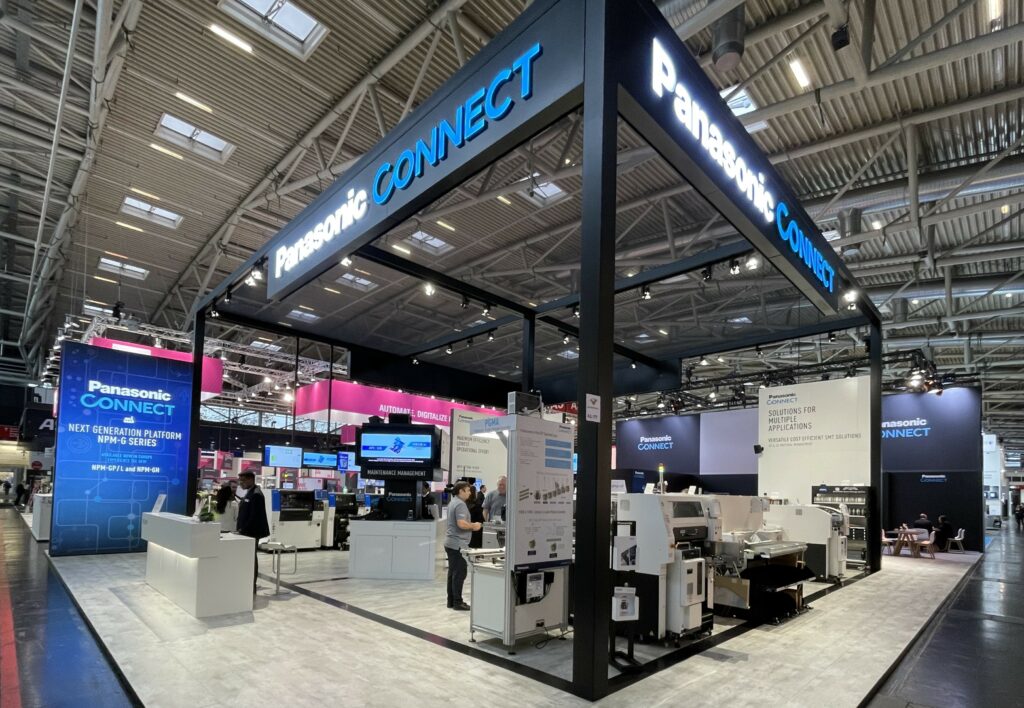 productronica 2023, Messestand Panasonic Connect